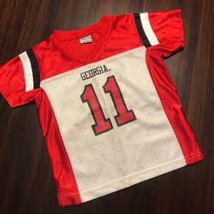 3T like new!!! Georgia Bulldog jersey